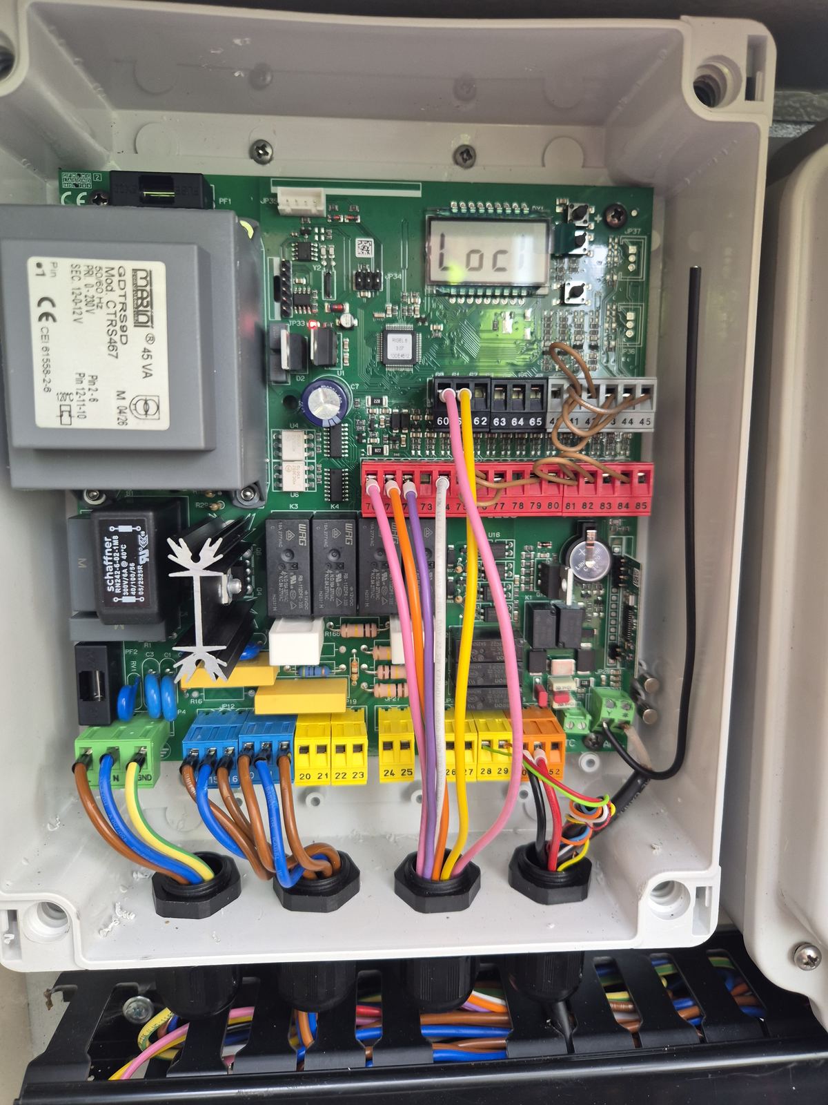 Gate automation control panel – automatic gate repair and fault finding